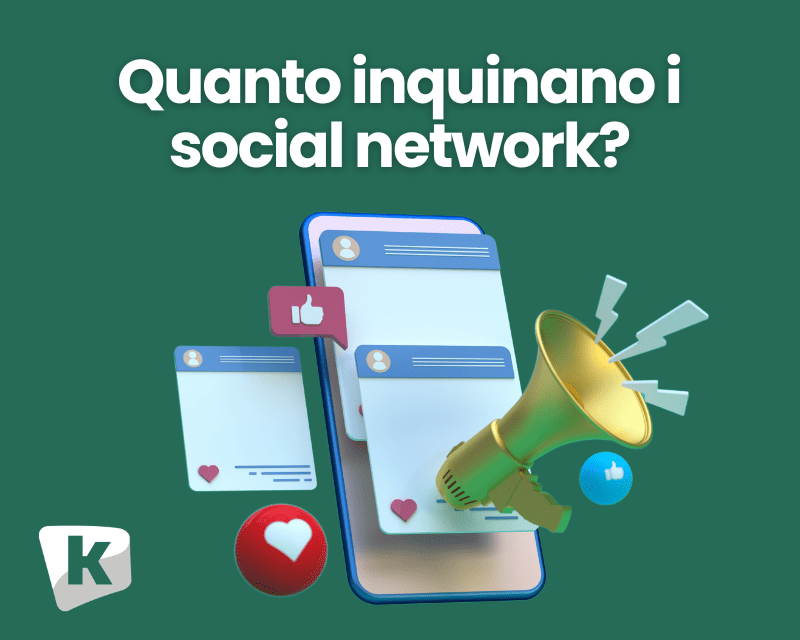 Quanto inquinano i social network?