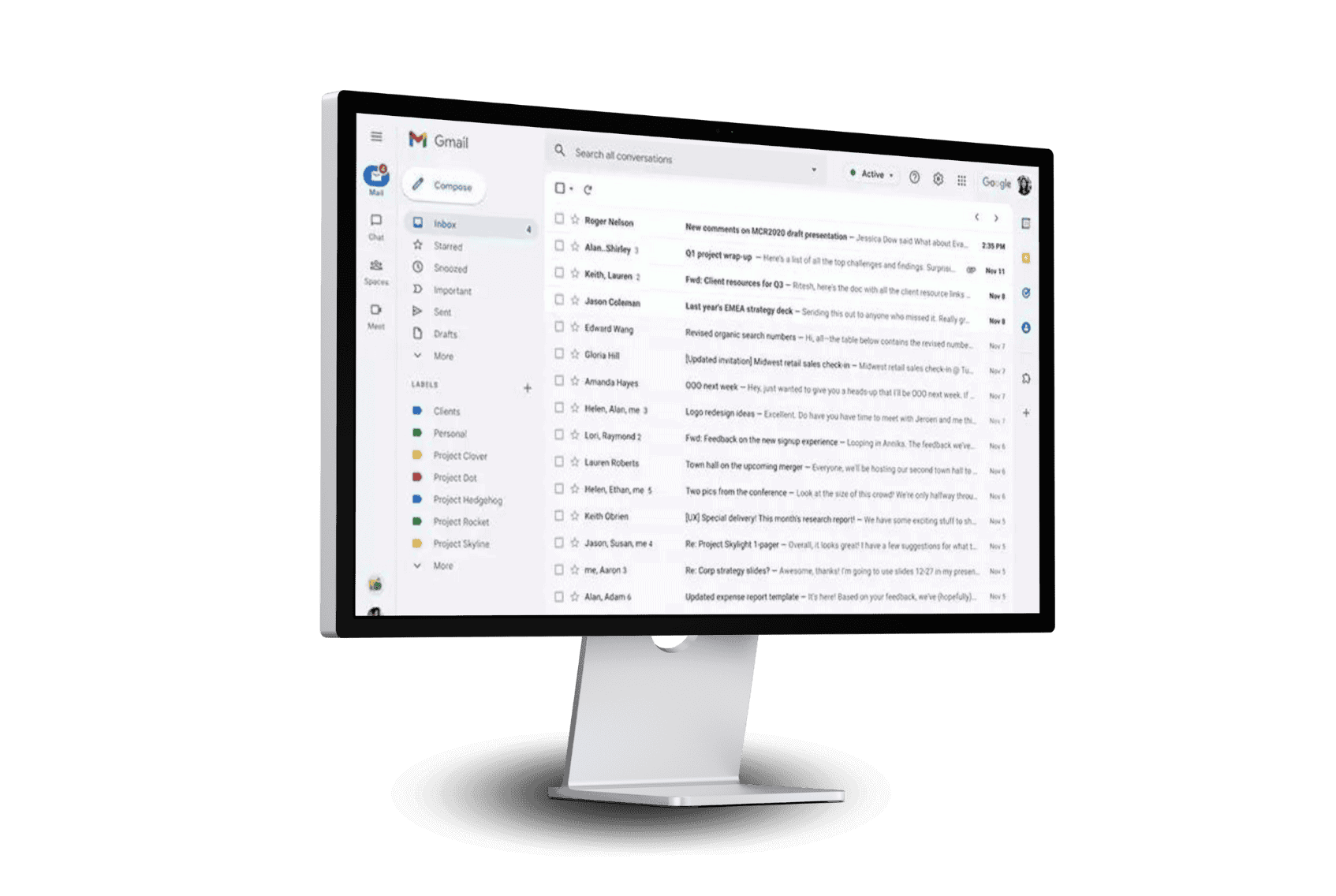 email inquinamento